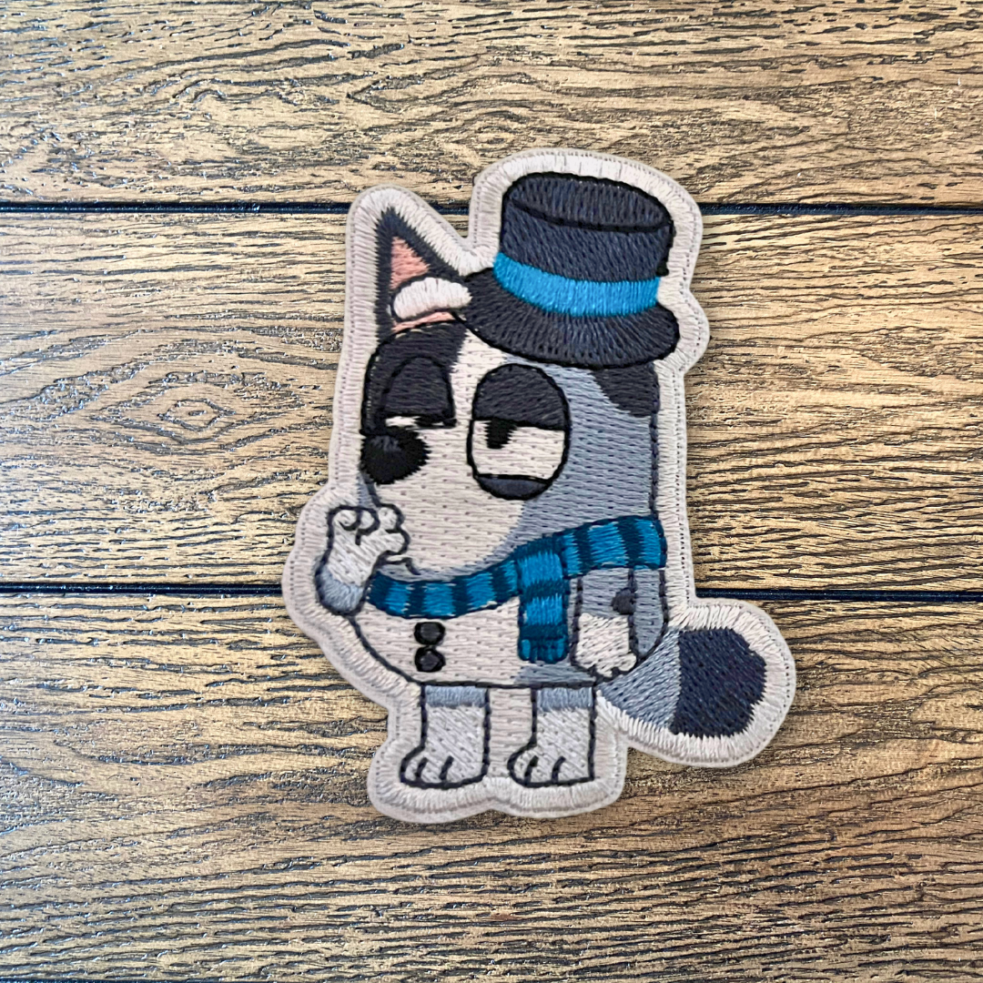 Muffin Snowman & Socks Reindeer Embroidered Patches