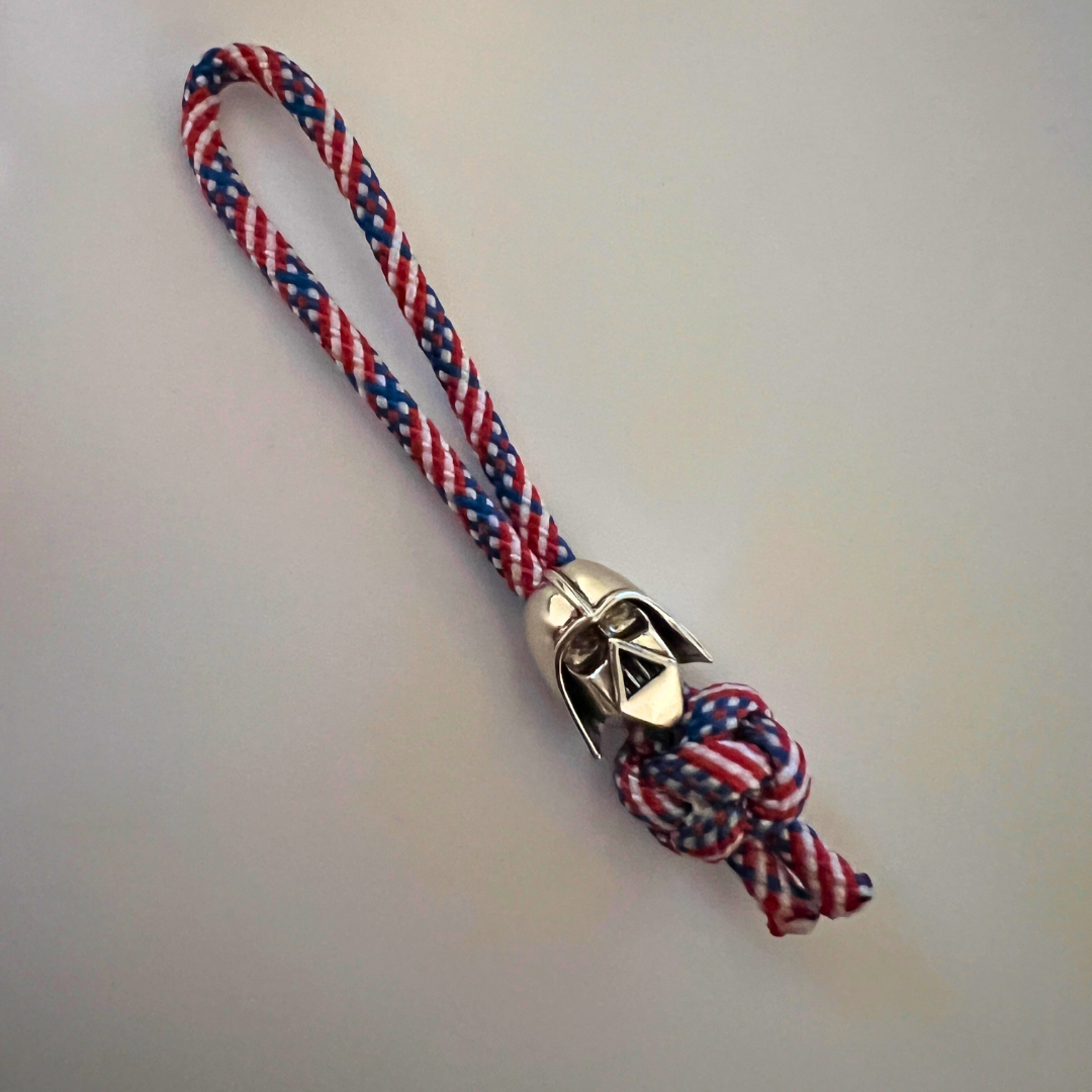 Antique Darth Vader Beads, Beads for Paracord Lanyards, EDC Beads