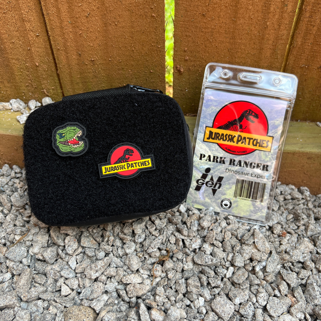 Jurassic Patches Bundle Ranger Eyes EDC Patches