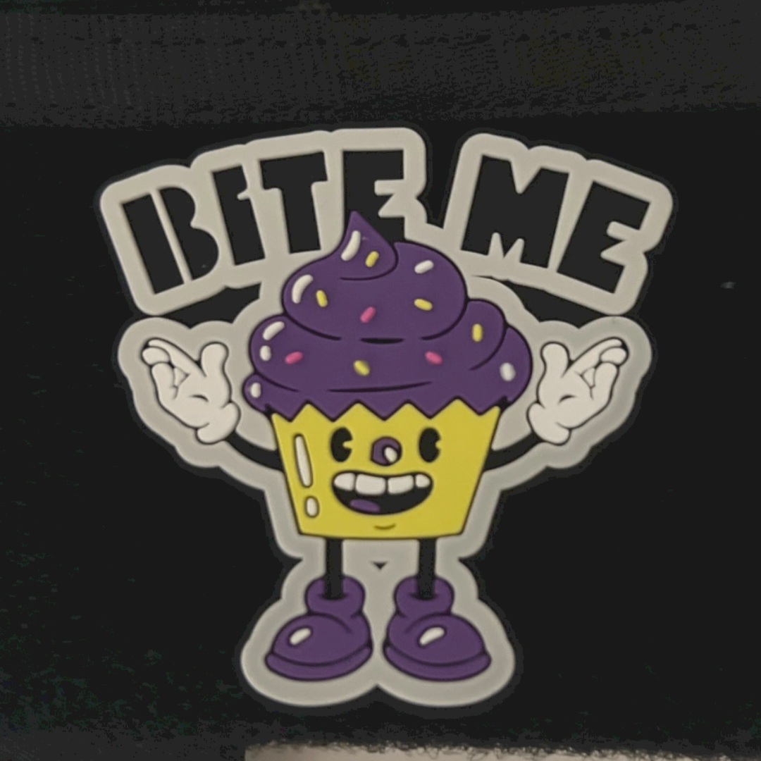 Bite Me Sprinkled EDC Morale Patch